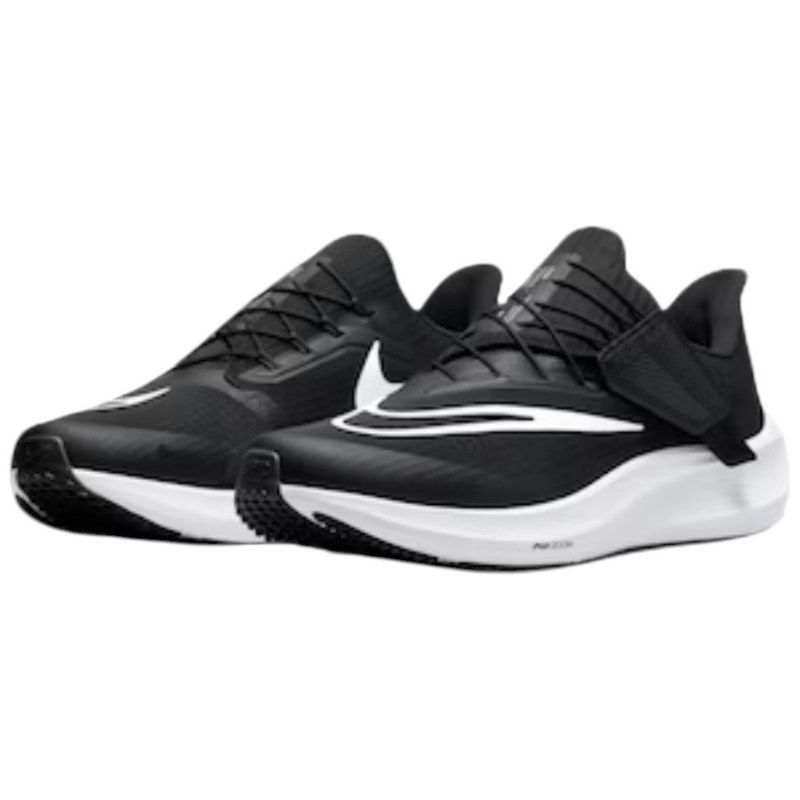 tênis corrida masculino n° 42 nike pegasus flyease preto branco 205039 (mp)