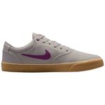 tênis skateboarding masculino n° 40 nike sb chron 2 cinza roxo (mp)