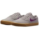 tênis skateboarding masculino n° 40 nike sb chron 2 cinza roxo (mp)