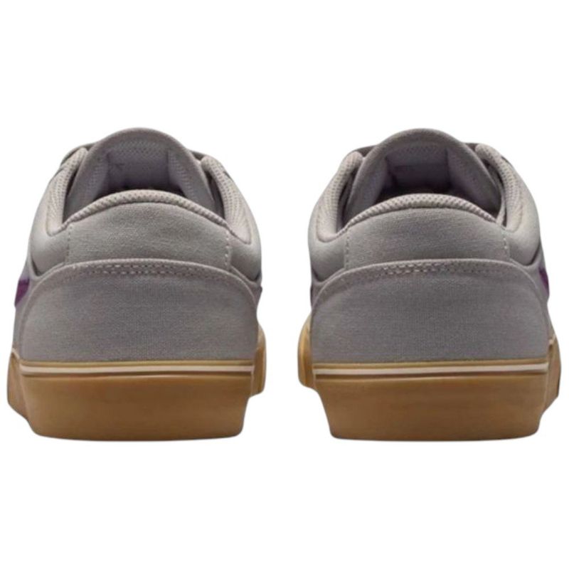 tênis skateboarding masculino n° 40 nike sb chron 2 cinza roxo (mp)