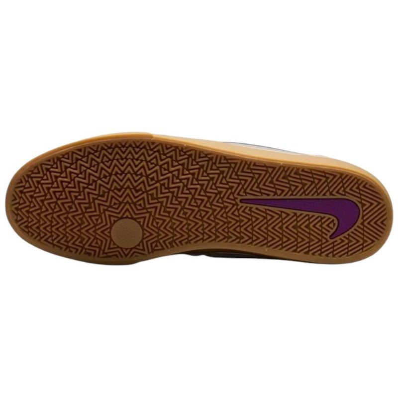 tênis skateboarding masculino n° 40 nike sb chron 2 cinza roxo (mp)