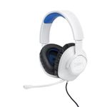 headset gamer jbl quantum 100p branco e azul (mp)