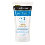 protetor solar sun fresh fps70 neutrogena 120ml