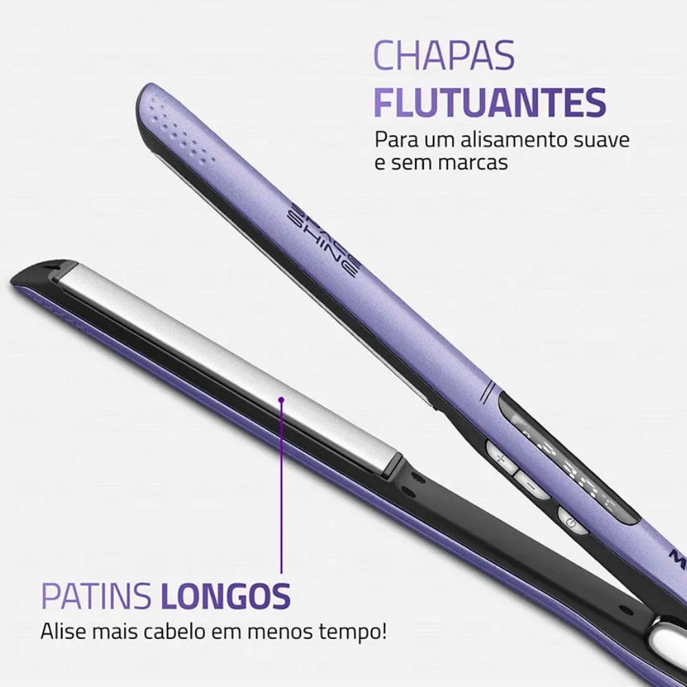 Chapinha Space Shine 230°C Bivolt Lilás Mondial