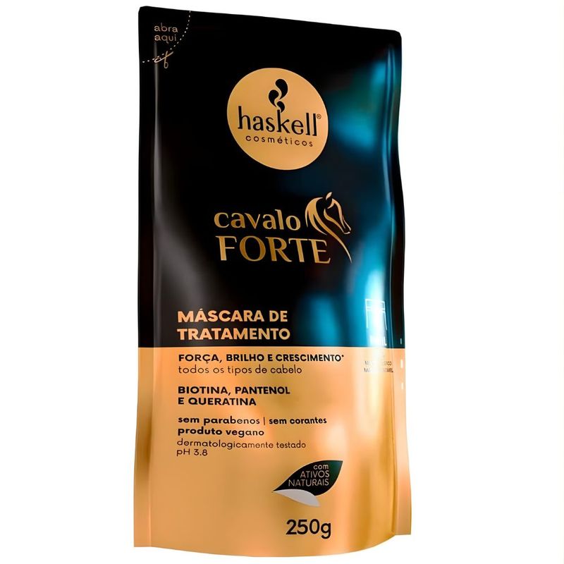 refil haskell máscara de tratamento cavalo forte 250g