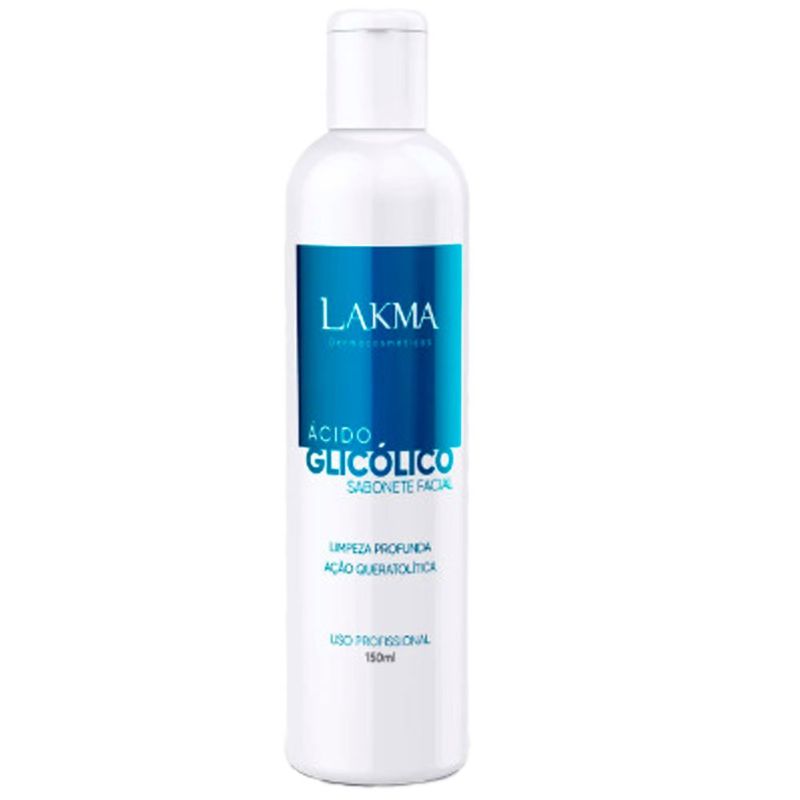 sabonete facial lakma ácido glicólico 150ml (mp)