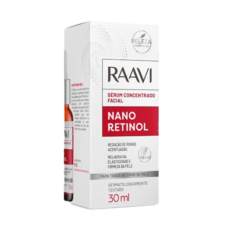 sérum concentrado raavi retinol 30ml (mp)