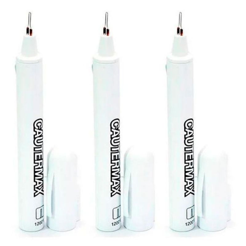 cauterizador elétrico fabinject ponta fina com 3 pontas (mp)