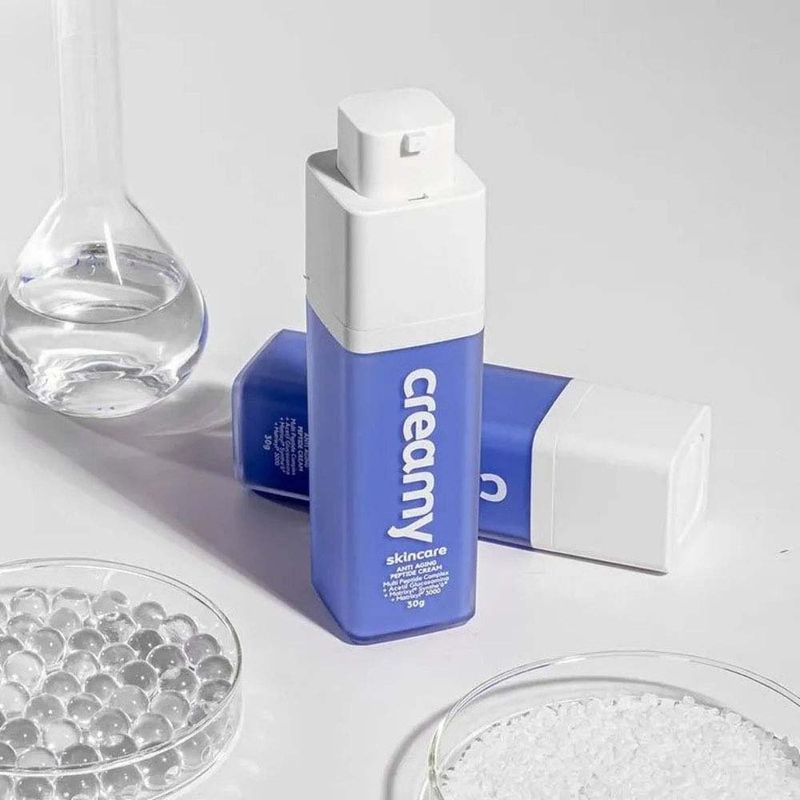 creme firmador creamy skincare anti-aging peptide cream 30g