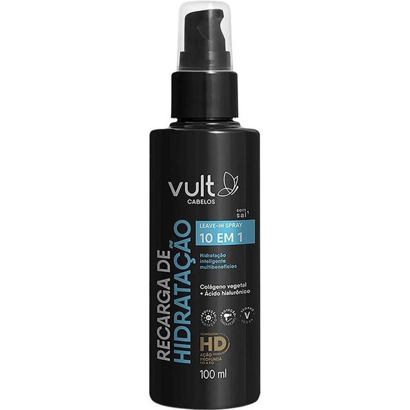 leave-in vult recarga de hidratação 10 em 1 spray 100ml
