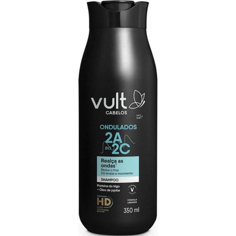 shampoo vult cabelos ondulados 2a ao 2c 350ml