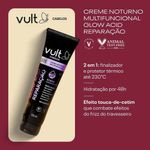 creme noturno multifuncional vult glow acid reparação 100ml