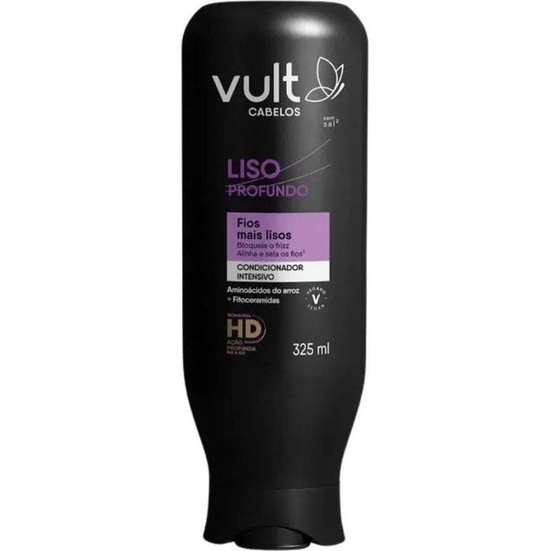 condicionador intensivo vult cabelos liso profundo 325ml