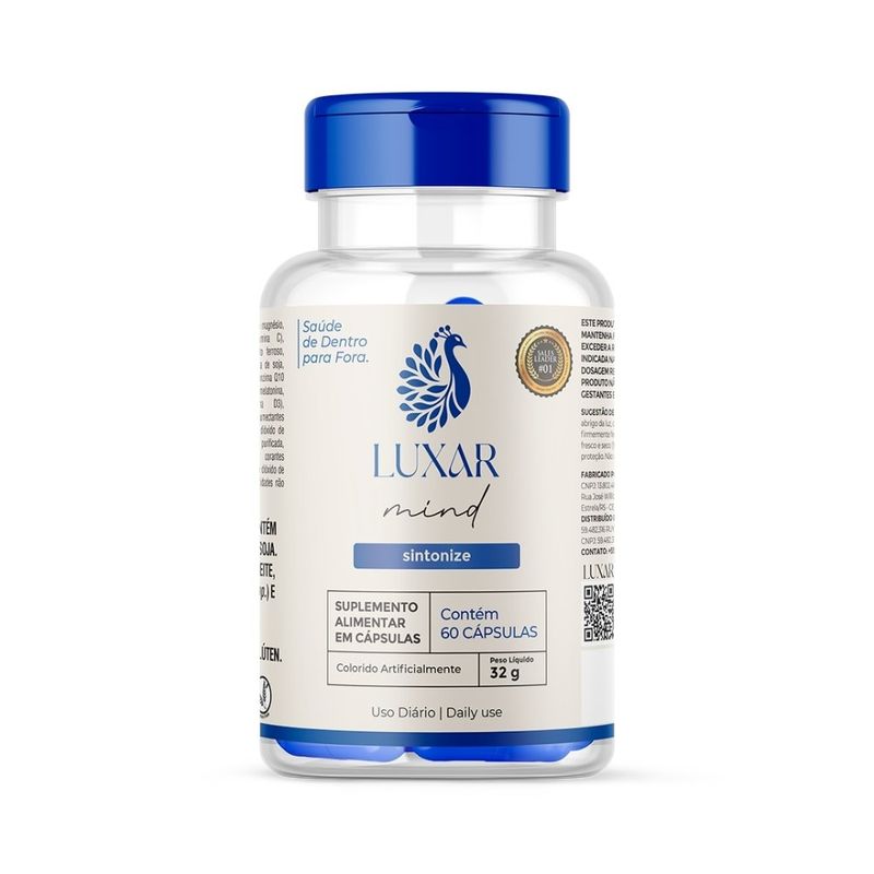 suplemento alimentar luxar mind sintonize 60 cápsulas (mp)