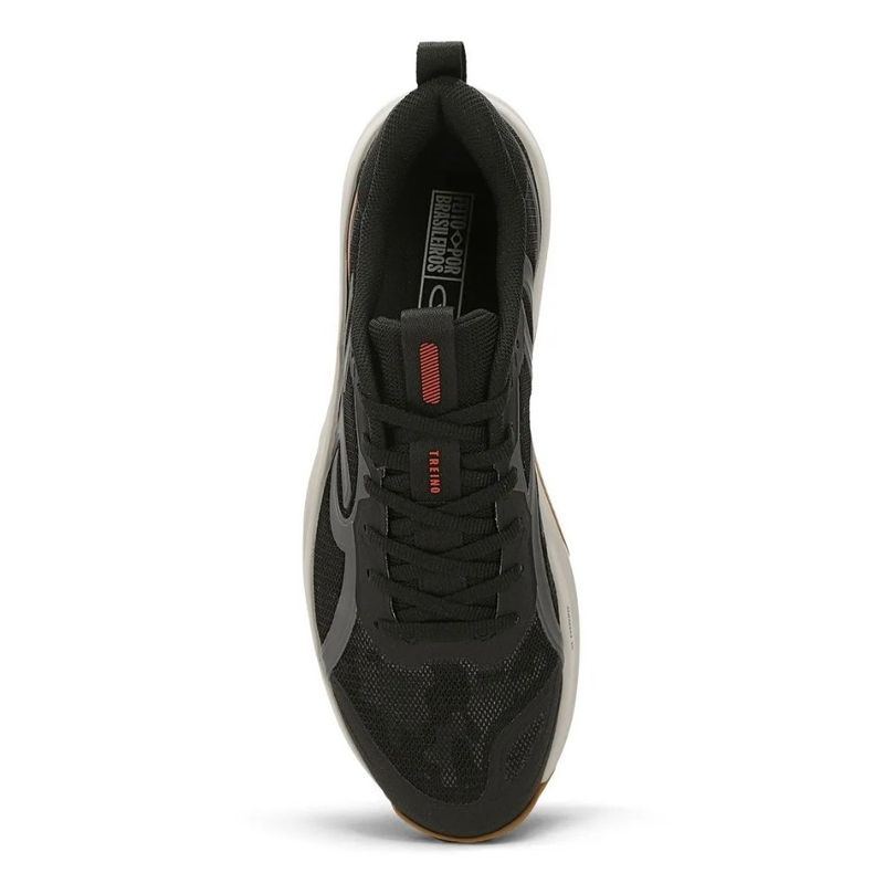 tênis treino feminino n°37 olympikus treino preto chumbo (mp)