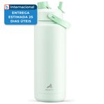 garrafa térmica powcan 1,2 litros verde a-mbi