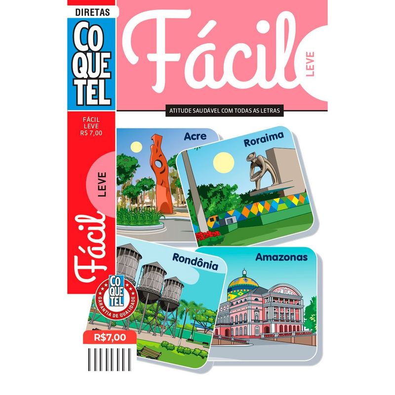 revista de passatempos coquetel nível fácil
