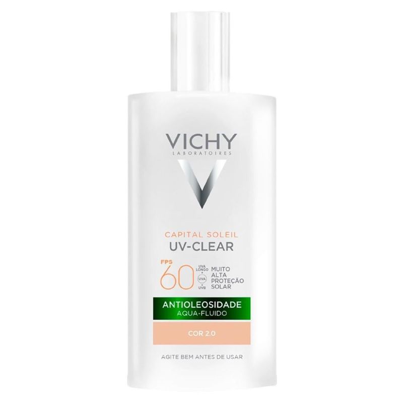 protetor solar facial vichy cor 2.0 fps60 40g