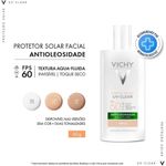 protetor solar facial vichy cor 2.0 fps60 40g