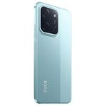 smartphone poco c85 128gb verde tela 6.9" câmera 50mp 6gb ram