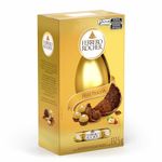 ovo de páscoa ferrero rocher ao leite 137,5g