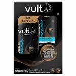 kit vult cabelos recarga de hidratação shampoo 200ml + condicionador intensivo 200ml