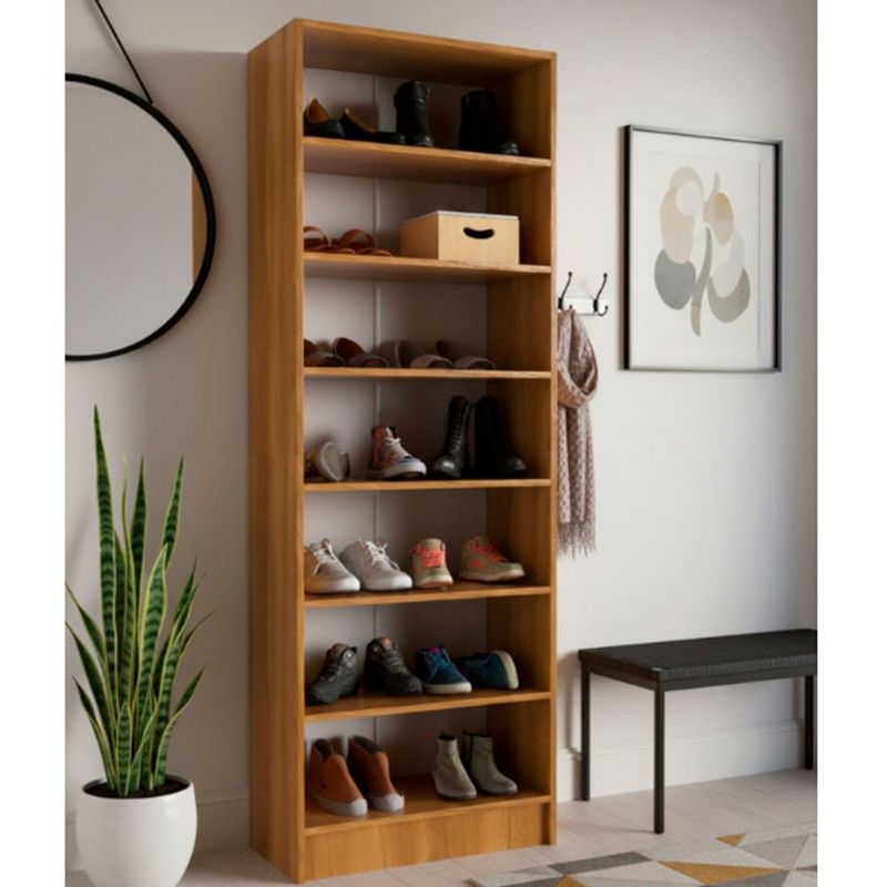 sapateira delicatto 180x60x30cm carvalho (mp)