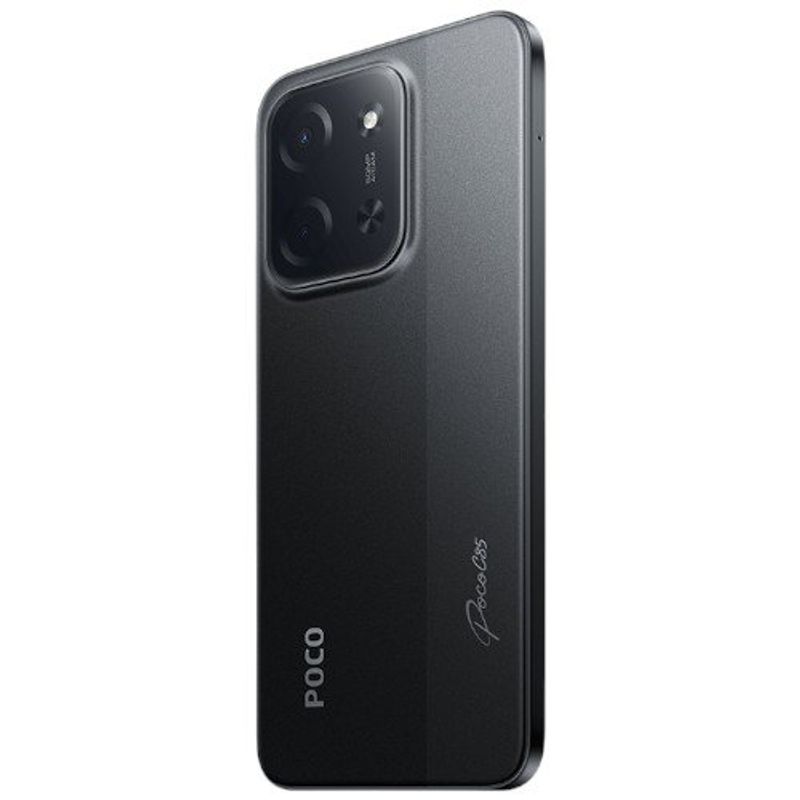 smartphone xiaomi poco c85 preto 128gb câmera 50mp 6gb ram