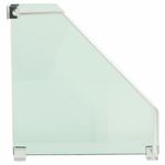porta shampoo blinglass canto vidro verde cromado (mp)