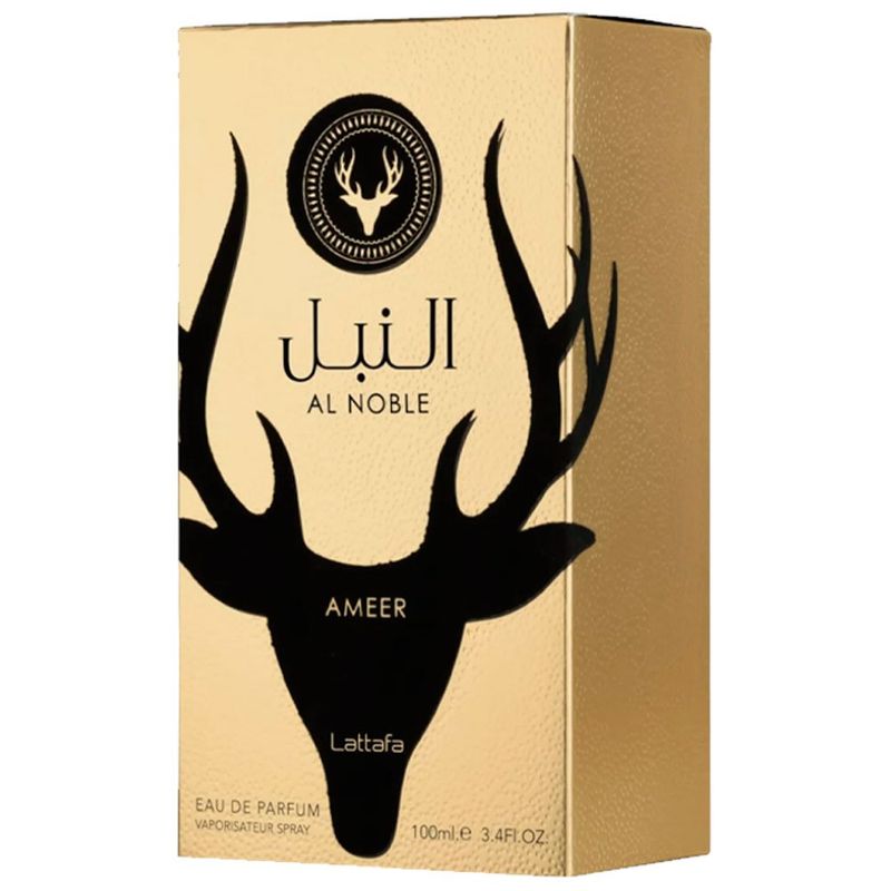 perfume árabe unissex lattafa al noble ameer edp 100ml (mp)
