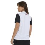 camiseta feminina flamengo braziline fulgor branco g (mp)