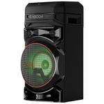 caixa de som torre lg xboom bluetooth entrada microfone e guitarra rnc5