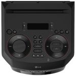 caixa de som torre lg xboom bluetooth entrada microfone e guitarra rnc5