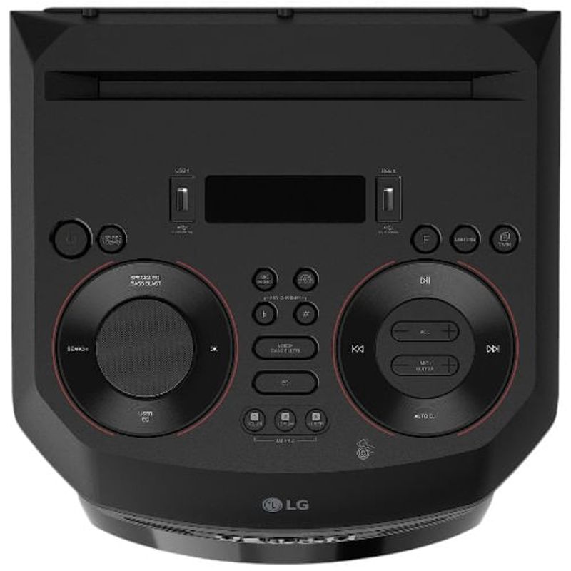 caixa de som torre lg xboom bluetooth entrada microfone e guitarra rnc5