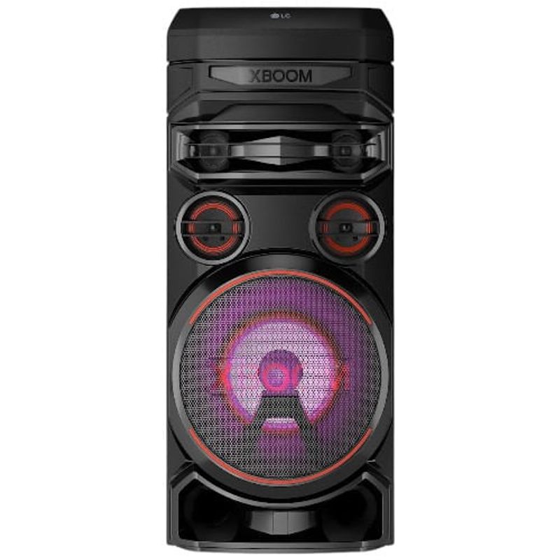 caixa de som torre lg xboom bluetooth graves potentes karaokê party speaker rnc7