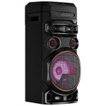 caixa de som torre lg xboom bluetooth graves potentes karaokê party speaker rnc7
