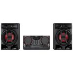 mini system lg xboom 220w preto ck43n