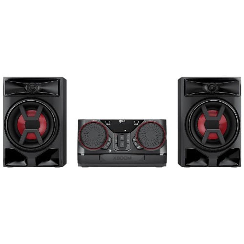 mini system lg xboom 220w preto ck43n