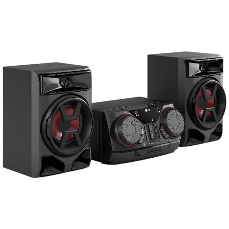 mini system lg xboom 220w preto ck43n