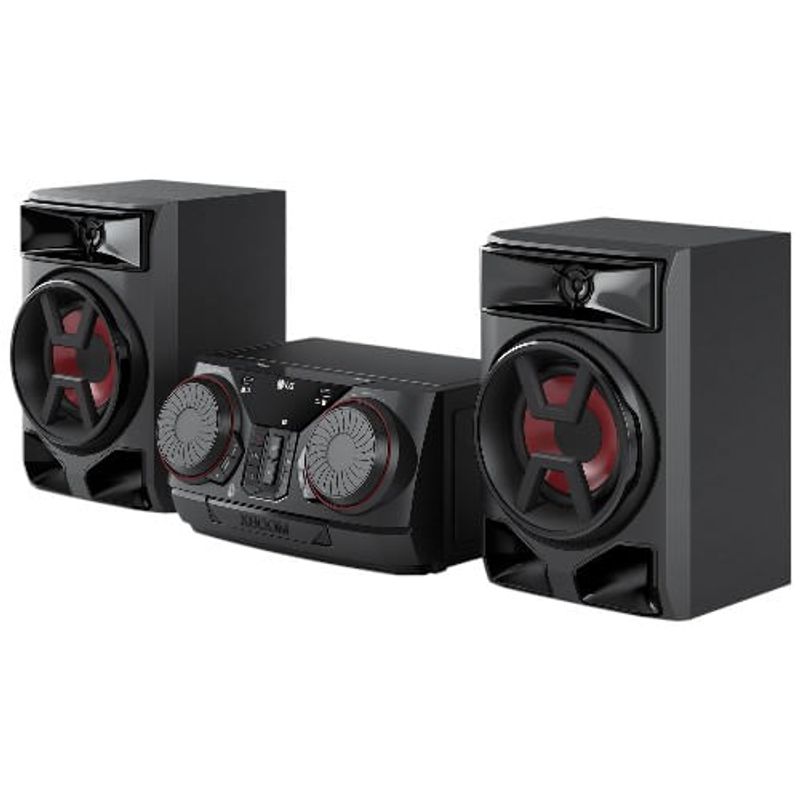 mini system lg xboom 220w preto ck43n
