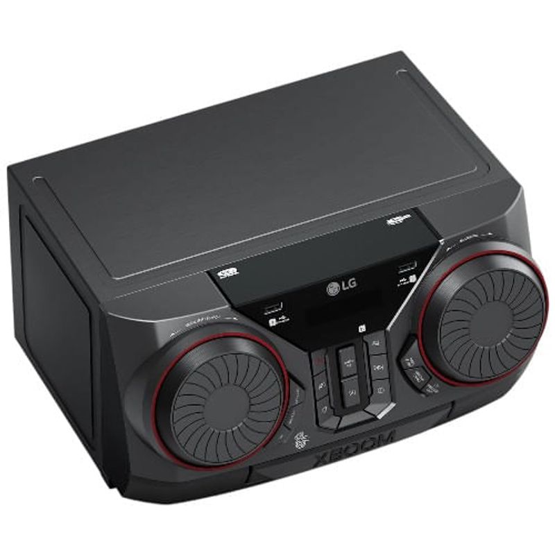 mini system lg xboom 220w preto ck43n