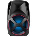 caixa de som amplificada mondial connect power plus bluetooth 550w bivolt preto (cm-550)