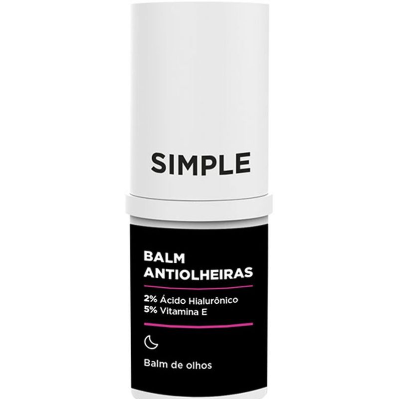 balm de olhos antiolheiras simple 12g