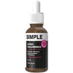 ultra sérum facial simple ácido hialurônico 30ml