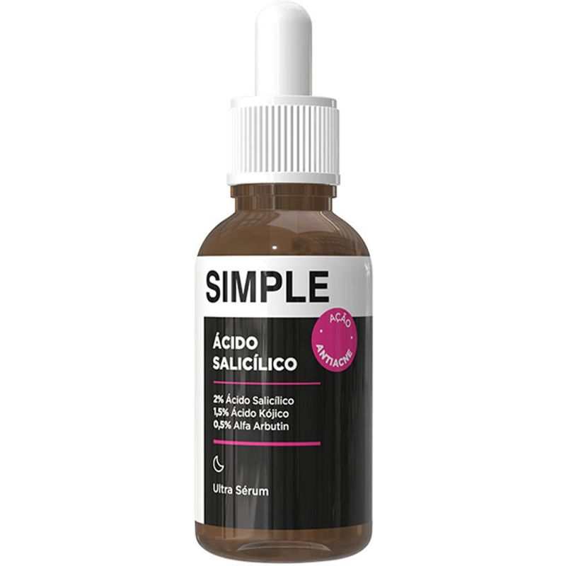 ultra sérum facial simple ácido ácido salicílico 30ml