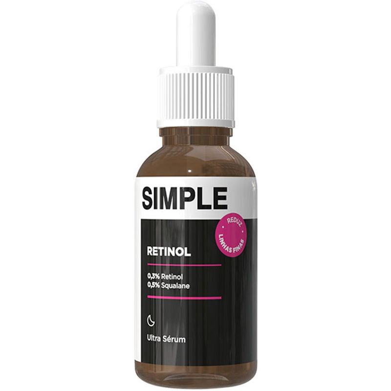 ultra sérum facial simple ácido retinol 30ml