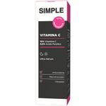 ultra sérum facial simple vitamina c 30ml