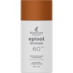 protetor solar iluminador facial fps60 episol bronze 40ml
