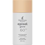 protetor solar iluminador facial fps60 episol glow 40ml