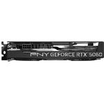 placa de vídeo pny geforce rtx 5060 oc dual fan graphics 8gb gddr7 ss-fread y 2-slot preto w-bi